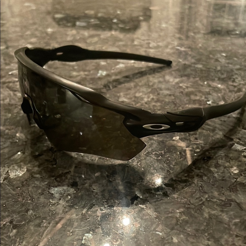 Oakley Matte Black Performance Sunglasses